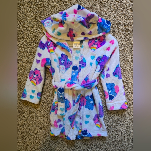 Care Bears Toddler Bathrobe Size 3T - Picture 3 of 5